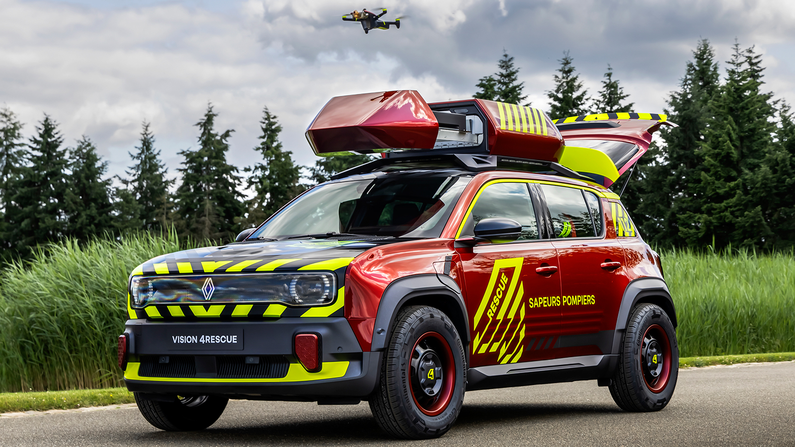 Το Renault Vision 4Rescue είναι έτοιμο για καταστάσεις έκτακτης ανάγκης